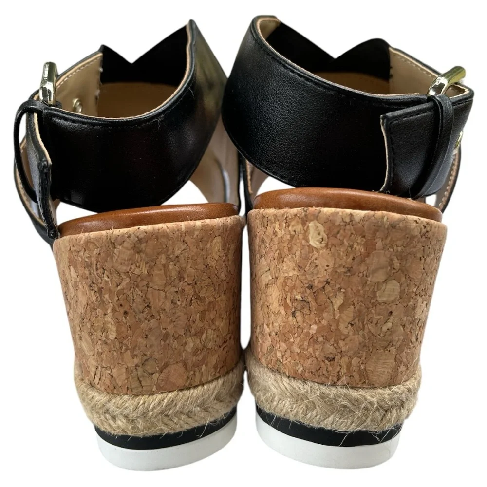 Unisa‎ Unpaisey Black Wedge Sandal